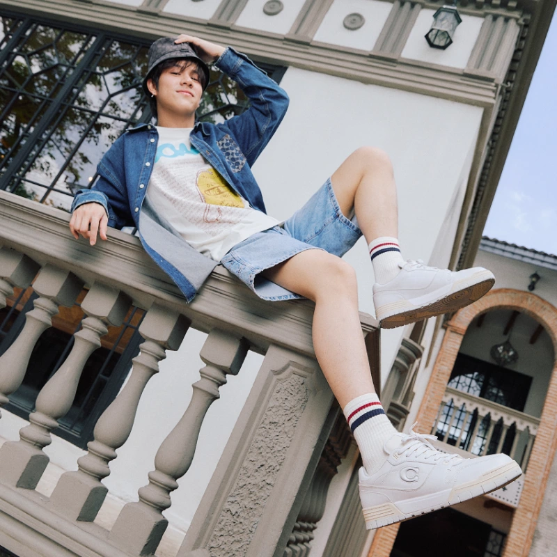 model women bags fashion Coach blue