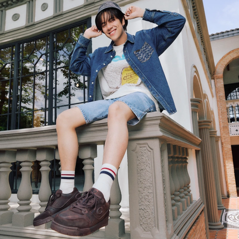 model women bags fashion Coach blue